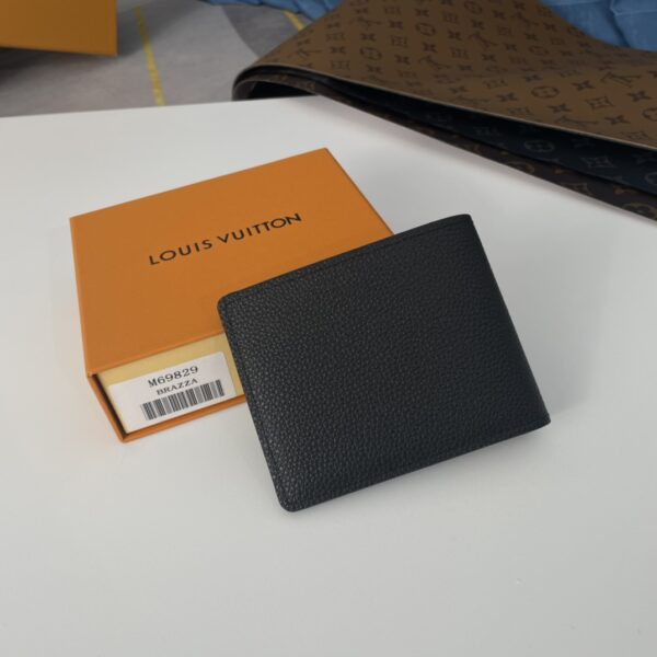 Louis Vuitton Aerogram Multiple Wallet - Black - Image 5