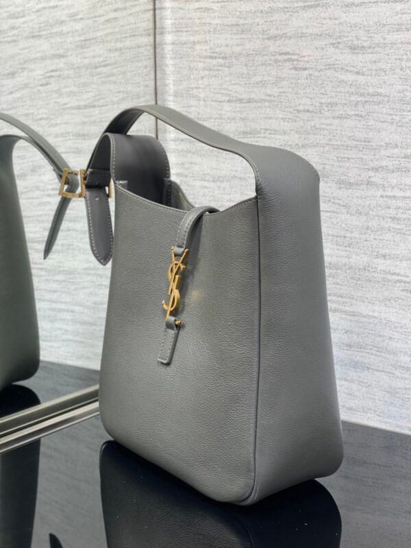 YSL Autumn And Winter Simple Handbag - Gray - Image 3