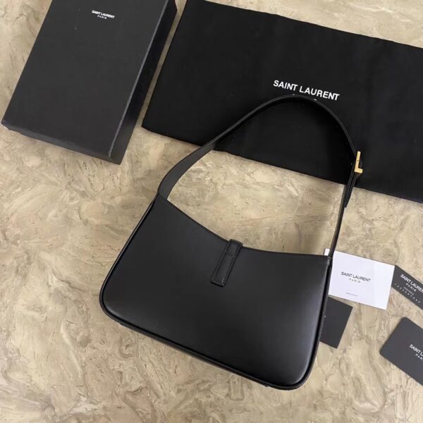 YSL’s New Armpit Bag - Black - Image 5