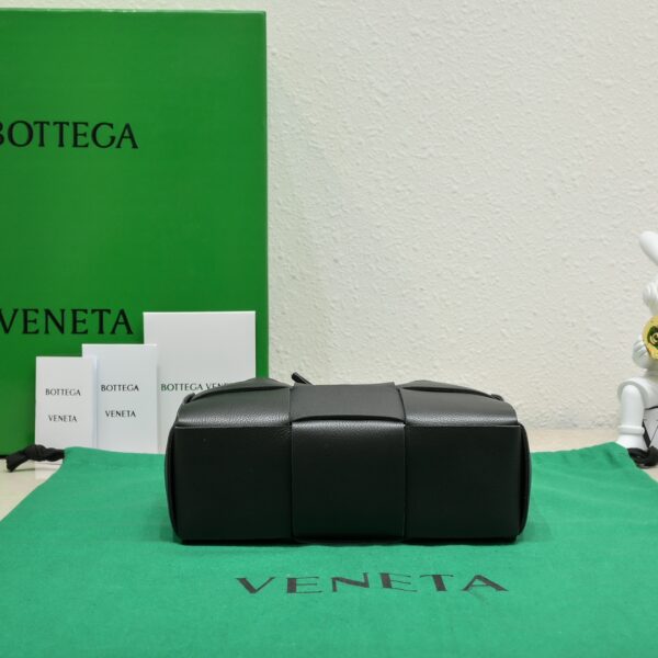 Bottega Veneta Candy Arco Super Mini Tote Bag - Black - Image 4