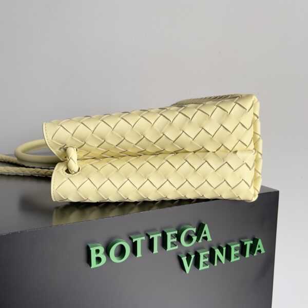 Bottega Veneta Andiamo Woven Handbag - Caramel - Image 3