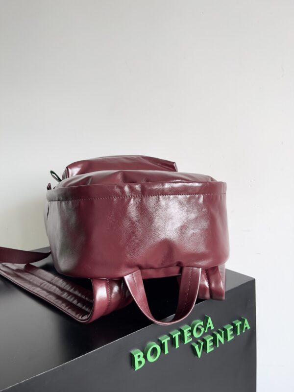 Bottega Veneta Essential Travel Backpack - Maroon - Image 3