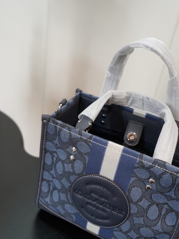 Coach Dmpsy Series Tote Bag - Blue - Image 3